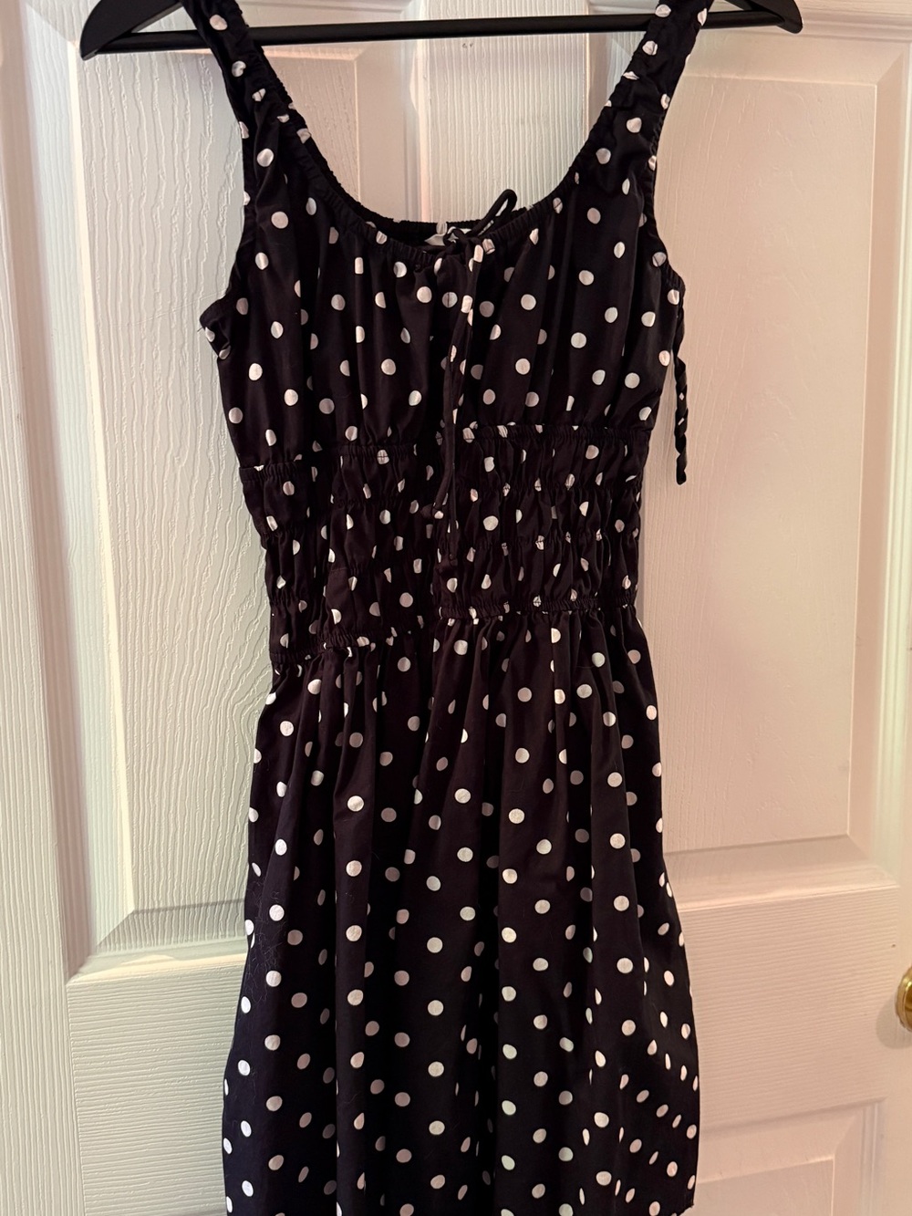 Black Polka Dot Sundress